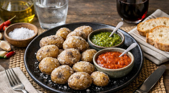 Papas arrugadas Mojo picón recept