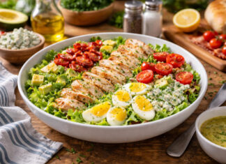 Cobb saláta recept, amerikai konyha - gasztronómia