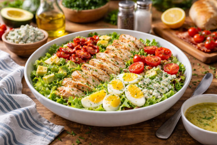 Cobb saláta recept, amerikai konyha - gasztronómia