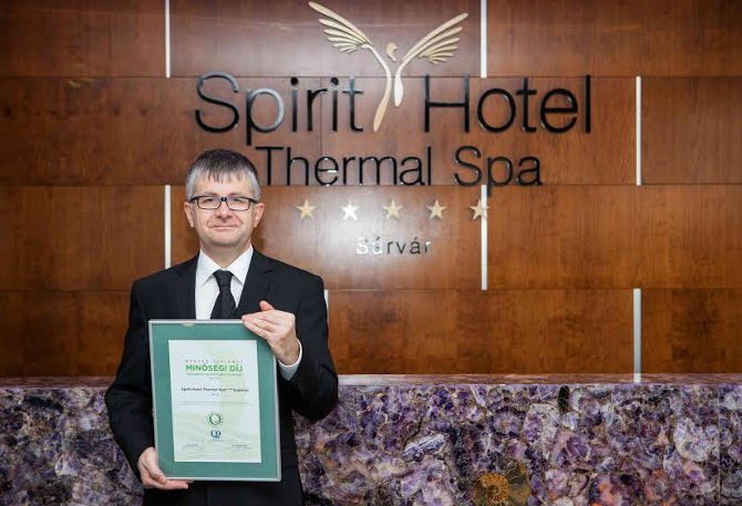 Újabb magyar és nemzetközi elismeréseket kapott a Spirit Hotel