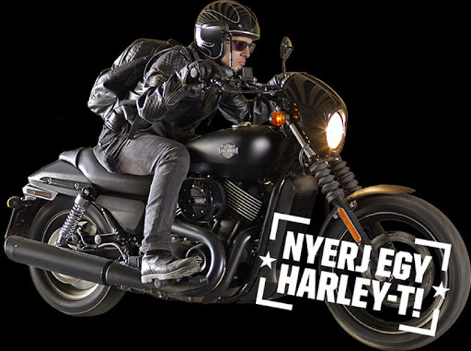 Fesztiválozz és nyerj egy Harley-t!