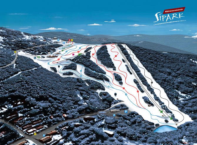 Új négyüléses sílift épül az idén Mátraszentistvánban