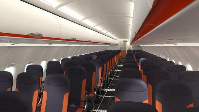 Minden A320-as easyJet repülőgép megújul