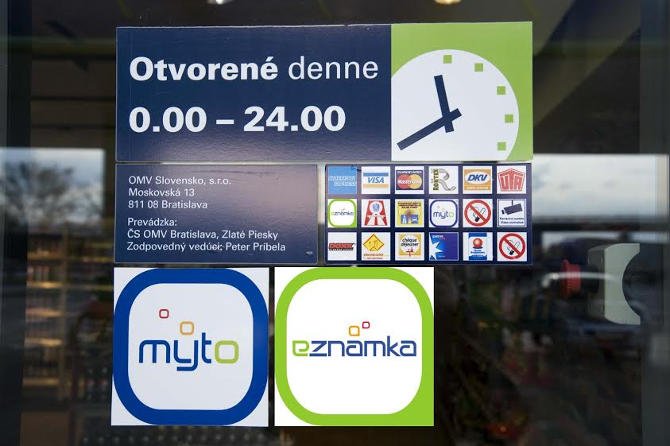 A szlovák autópálya-matrica az interneten is elérhető A szlovák autópálya-matrica az interneten is elérhető