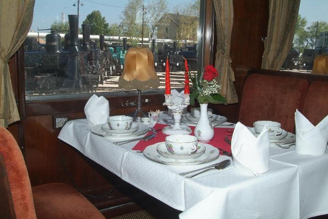 Étkezőkocsi Találkozó a Gőzmozdony Parádén a Vasúttörténeti Parkban