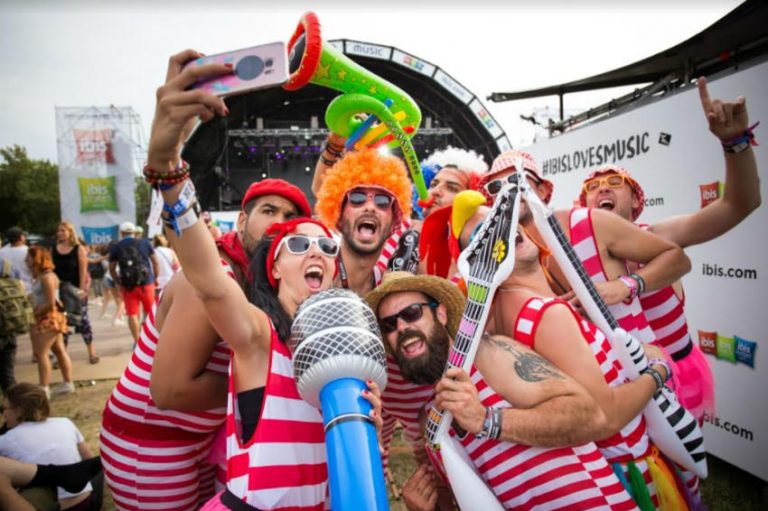 #ibislovesmusic kampány a Sziget Fesztiválon