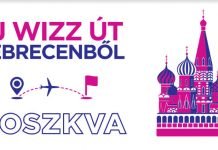 Wizz Air Debrecen-Moszkva