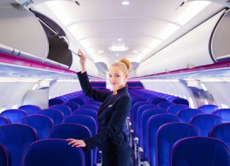 A Wizz Air 110 új Airbus A321NEO repülőgépnek belsőjét a Geven szállítja