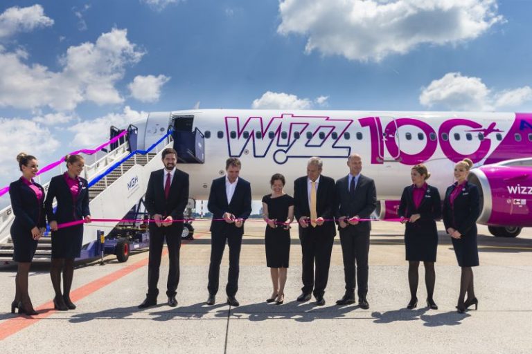 Megérkezett a Wizz Air-flotta 100. repülőgépe