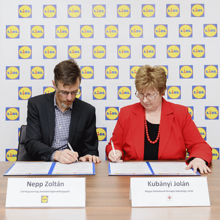 20%-KAL CSÖKKENTI SAJÁT MÁRKÁS TERMÉKEINEK SÓ- ÉS CUKORTARTALMÁT A LIDL