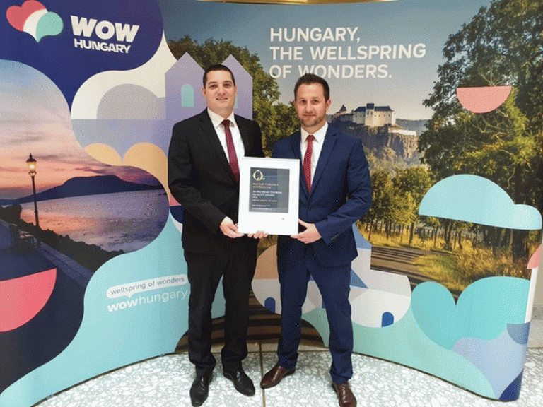 Díjeső a Mercure Budapest City Centernek