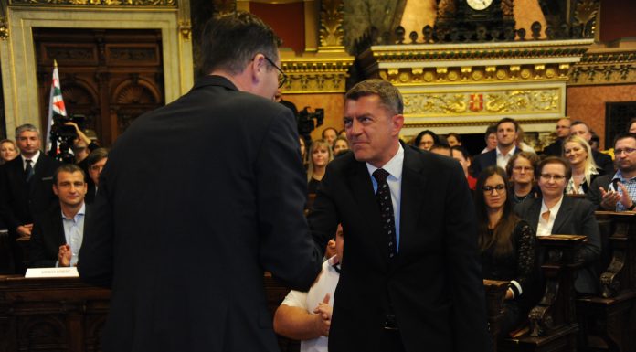 Fővárosi kitüntetés Ganczer Gábornak