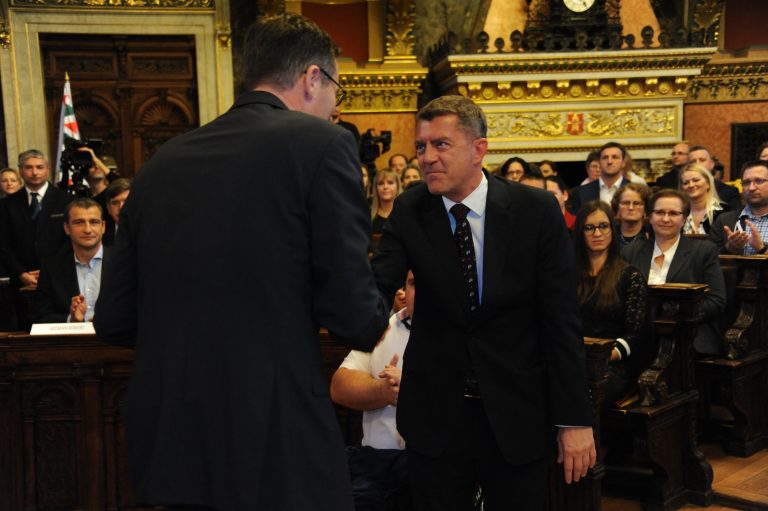 Fővárosi kitüntetés Ganczer Gábornak