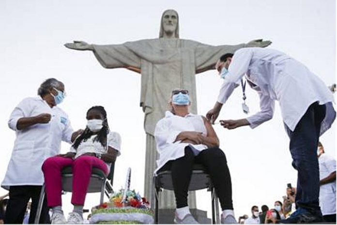Brazíliában nő a turisták száma a Covid19 elleni védőoltást követően