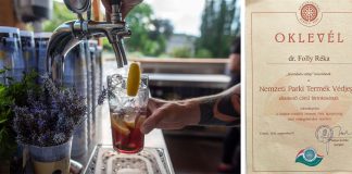 Balaton-felvidéki Nemzeti Park védjegyet nyert a Folly levendula szörpje