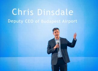 Chris Dinsdale a Budapest Airport élén