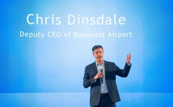 Chris Dinsdale a Budapest Airport élén
