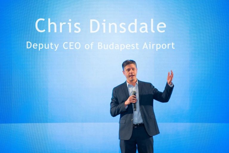 Chris Dinsdale a Budapest Airport élén