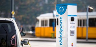 elektromos autó töltőpont