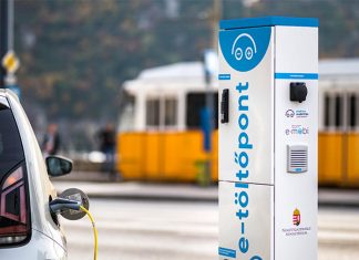 elektromos autó töltőpont