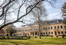 A gyulai Almásy-kastély 2021. március 19-én