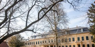 A gyulai Almásy-kastély 2021. március 19-én