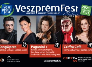 VeszprémFest 2021 zenei fesztivál