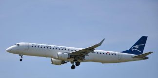 Montenegro Airlines Embraer 195