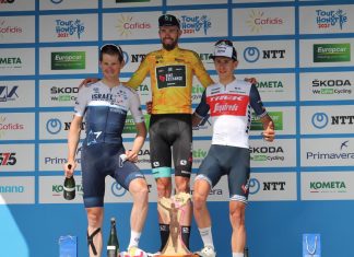 Tour de Hongrie eredményhirdetés