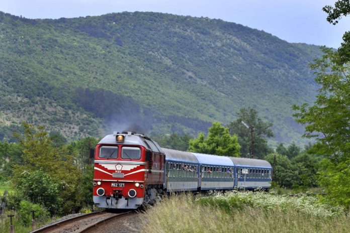 Szergej, retro vonat