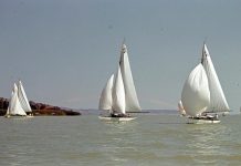 Kékszalag vitorlás verseny, Tihany, 1942