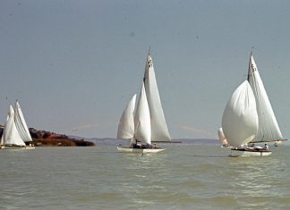 Kékszalag vitorlás verseny, Tihany, 1942