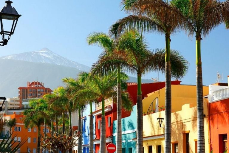 Tenerife, Puerto de la Cruz, Spanyolország
