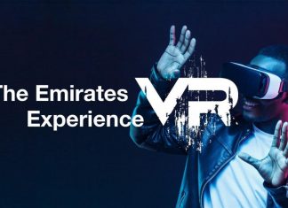 Emirates légitársaság vr alkalmazás