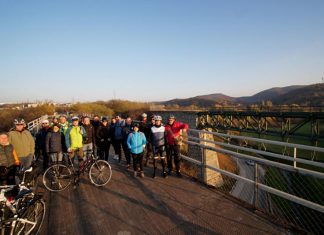 Budapest-Balaton kerékpáros útvonal első szakasza