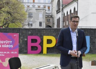 Karácsony Gergely főpolgármester a Budapesti Tavaszi Fesztivál beharangozó sajtótájékoztatóján