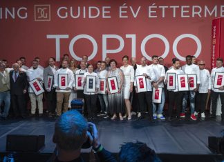 Audi - Dining Guide Év étterme díj átadás