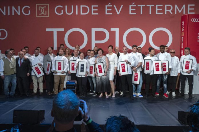 Audi - Dining Guide Év étterme díj átadás