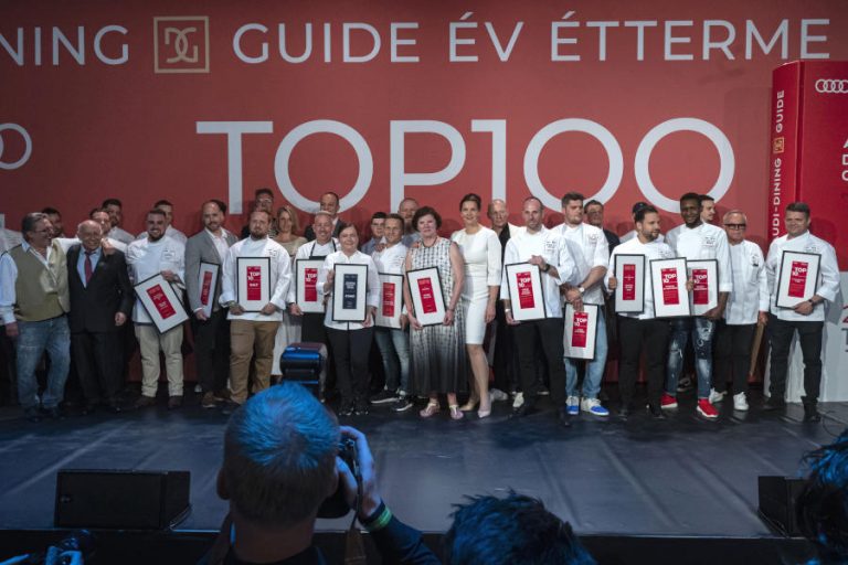 Audi - Dining Guide Év étterme díj átadás