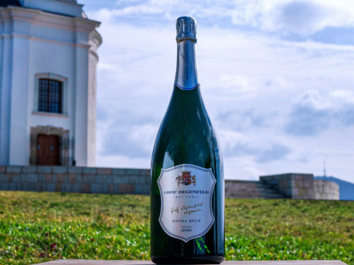 Tokaji Furmint Extra Brut pezsgő Szeged Város Bora 2023