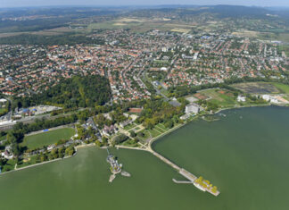 Keszthely látképe, Balaton