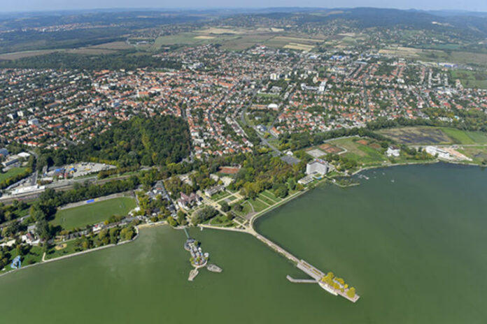 Keszthely látképe, Balaton