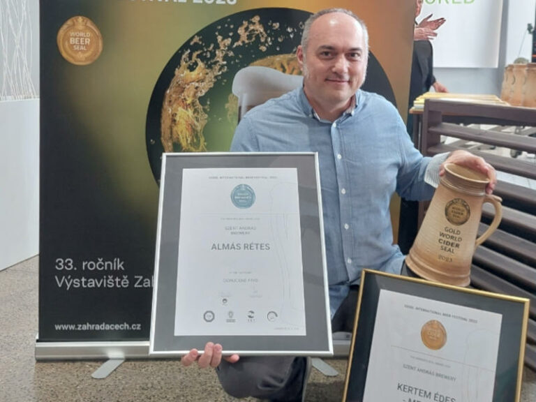 Nemzetközi díjakat nyert termékeivel a Szent András Sörfőzde