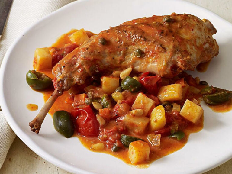 Nyúlcomb provanszi módra recept