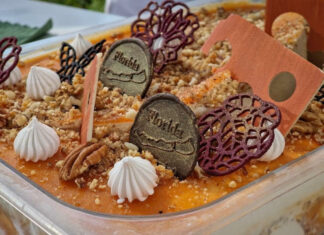 Sütőtökös mandula, dió variációkkal fagylalt