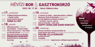 Hévizi Bor és Gasztrokorzó 2023 augusztus