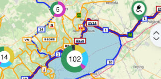 ingyenes Kerékpárosbarát alkalmazás - turisztika