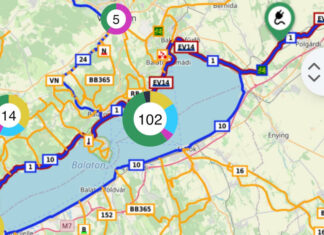 ingyenes Kerékpárosbarát alkalmazás - turisztika