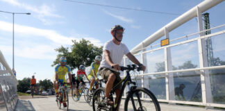 Miskolci Y-híd kerékpáros híd