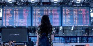 repülőtér, utazás, közlekedés - turisztika